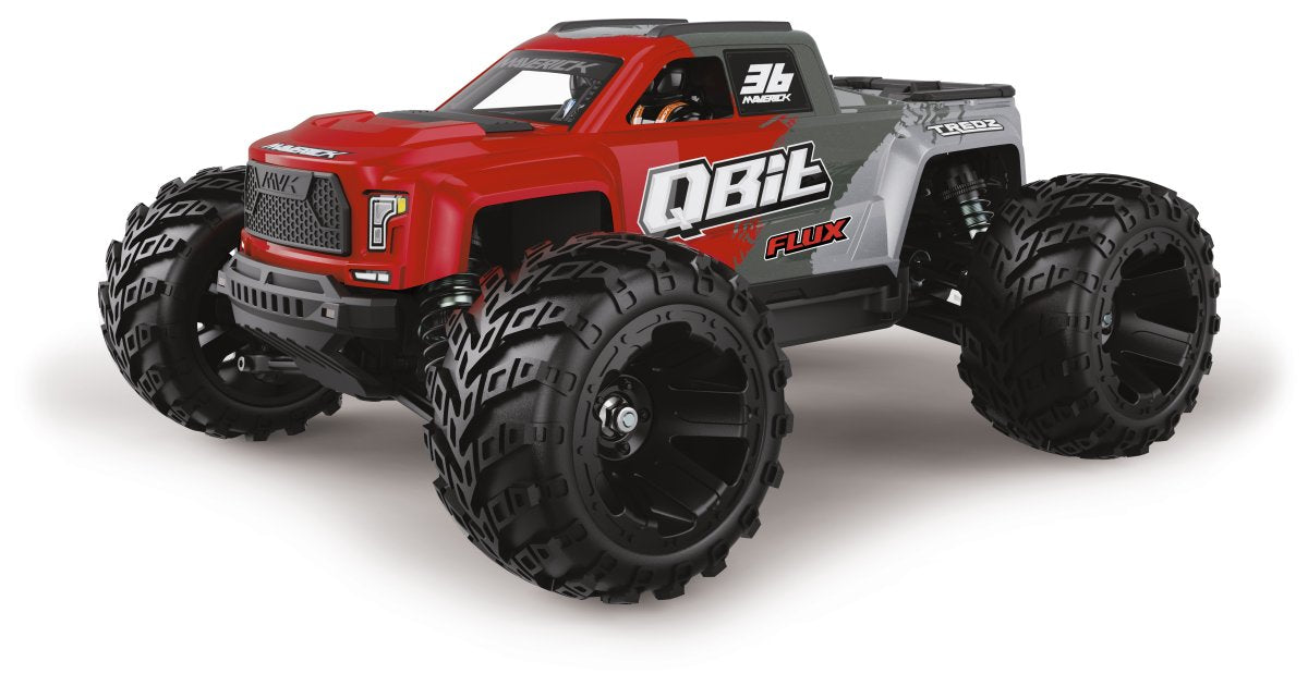 HPI Racing Qbit MT Flux 1/16th Monster Truck - Red 151005