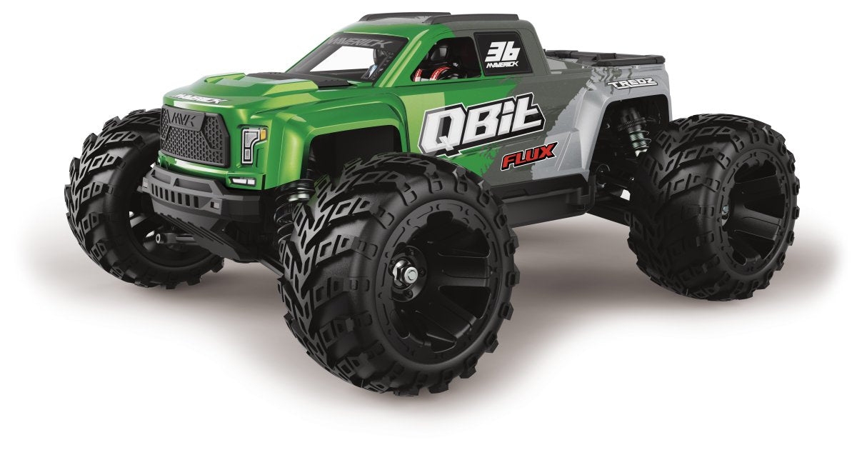 HPI Racing Qbit MT Flux 1/16th Monster Truck - Green 151006
