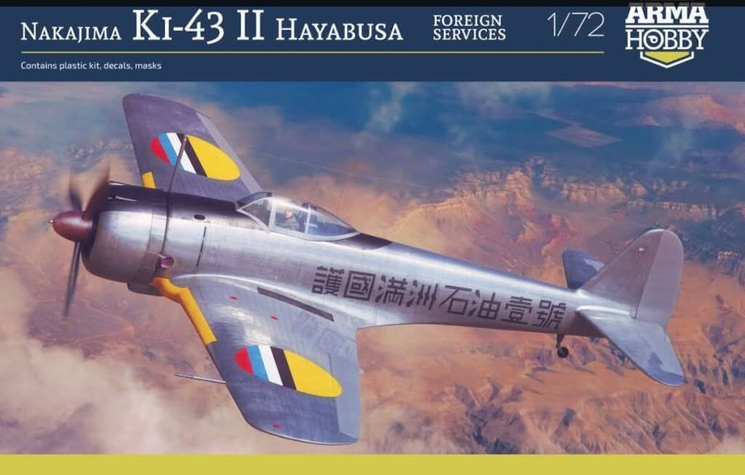 1/72 Nakajima Ki-43 II Hayabusa Foreign Services