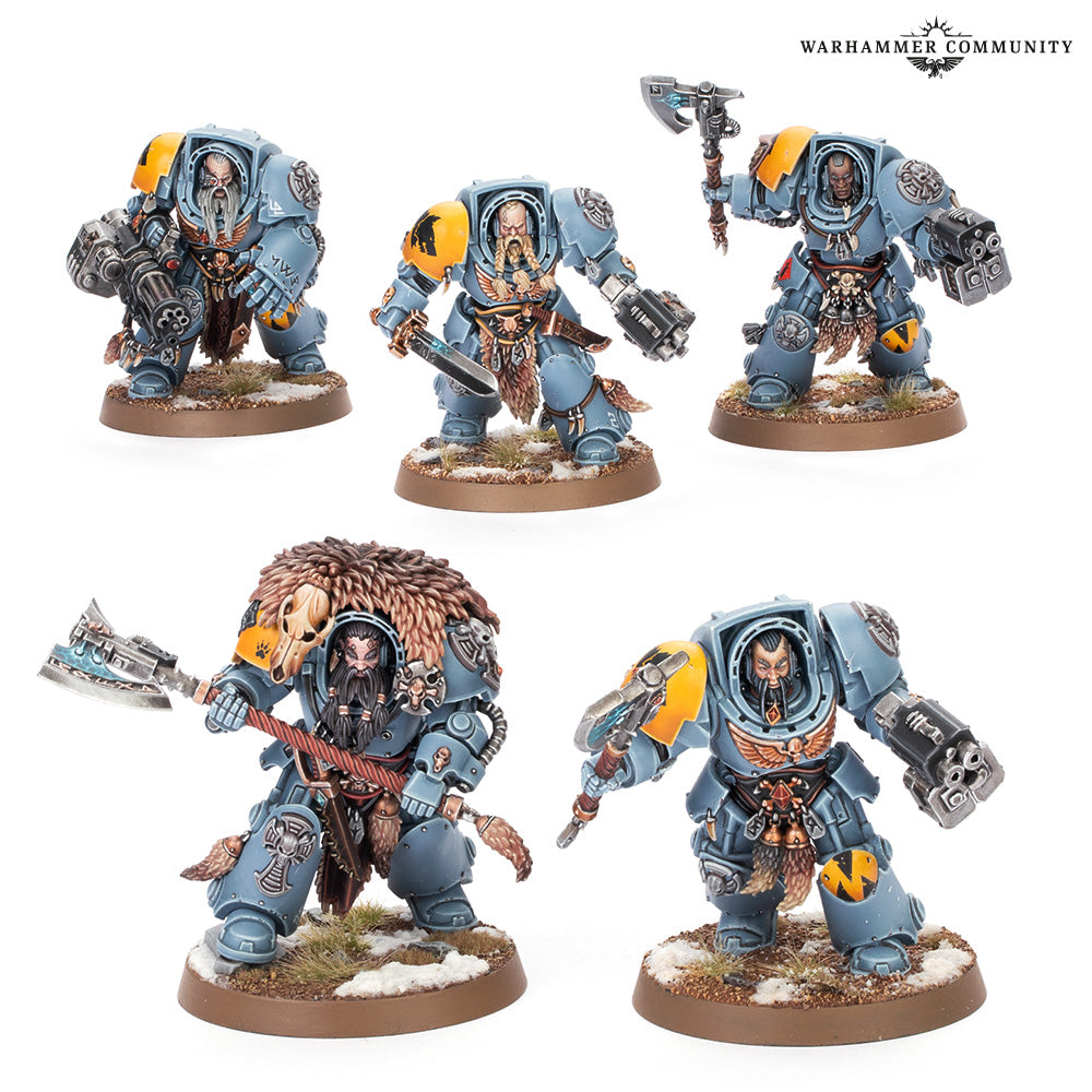 SPACE WOLVES: WOLF GUARD TERMINATORS