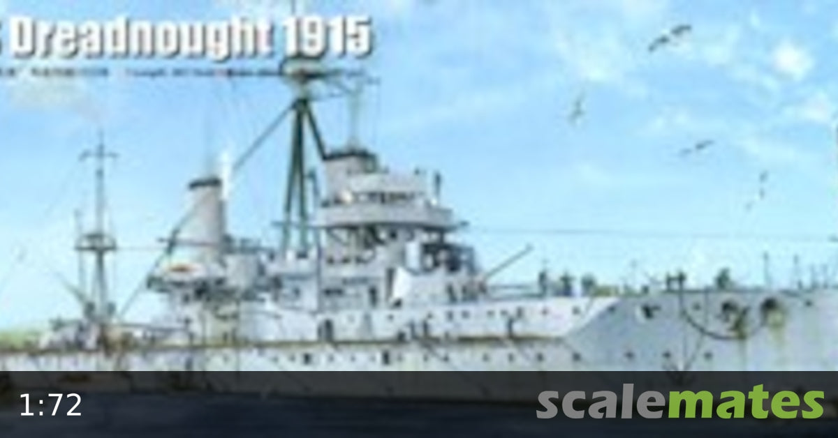 Trumpeter 1:700 - HMS Dreadnought (1915)