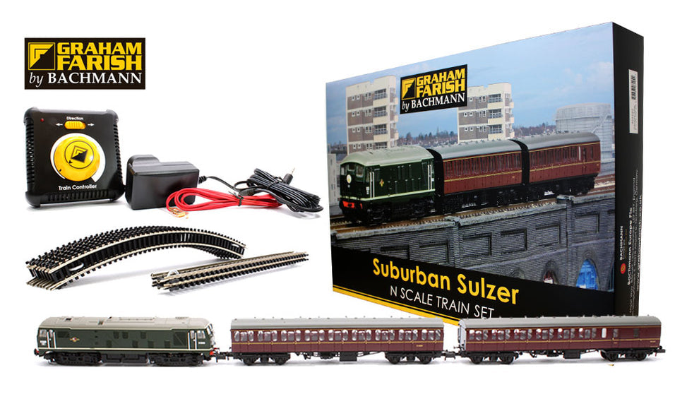 Graham Farish N Gauge Suburban Sulzer Train Set