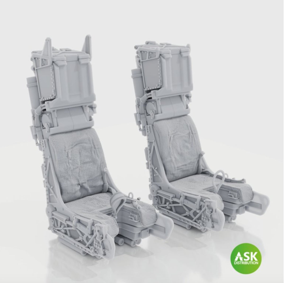 SJU-17 ejection seat for Grumman F-14D Tomcat excluding seat belts, 2 pcs. (designed to the used with Trumpeter kits)