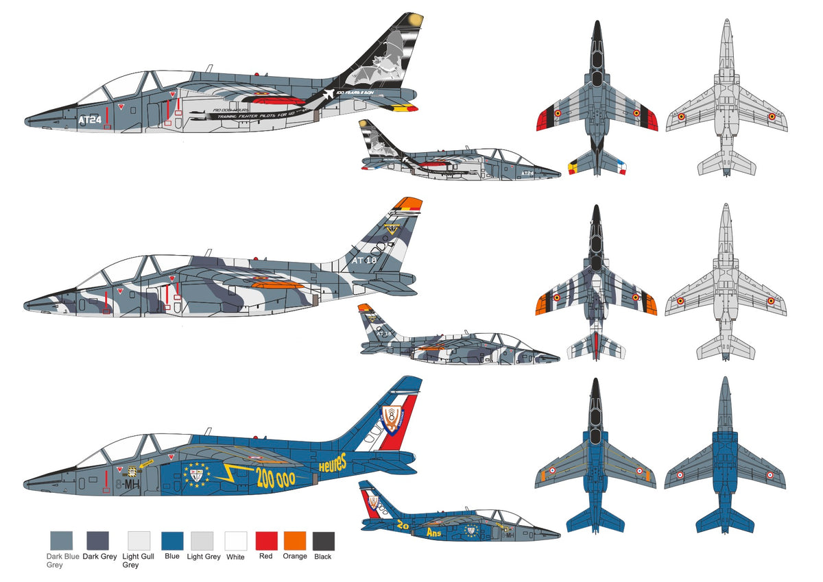 Alpha Jet E -Belgian Air Force, Armeé de l´Air - Part 2