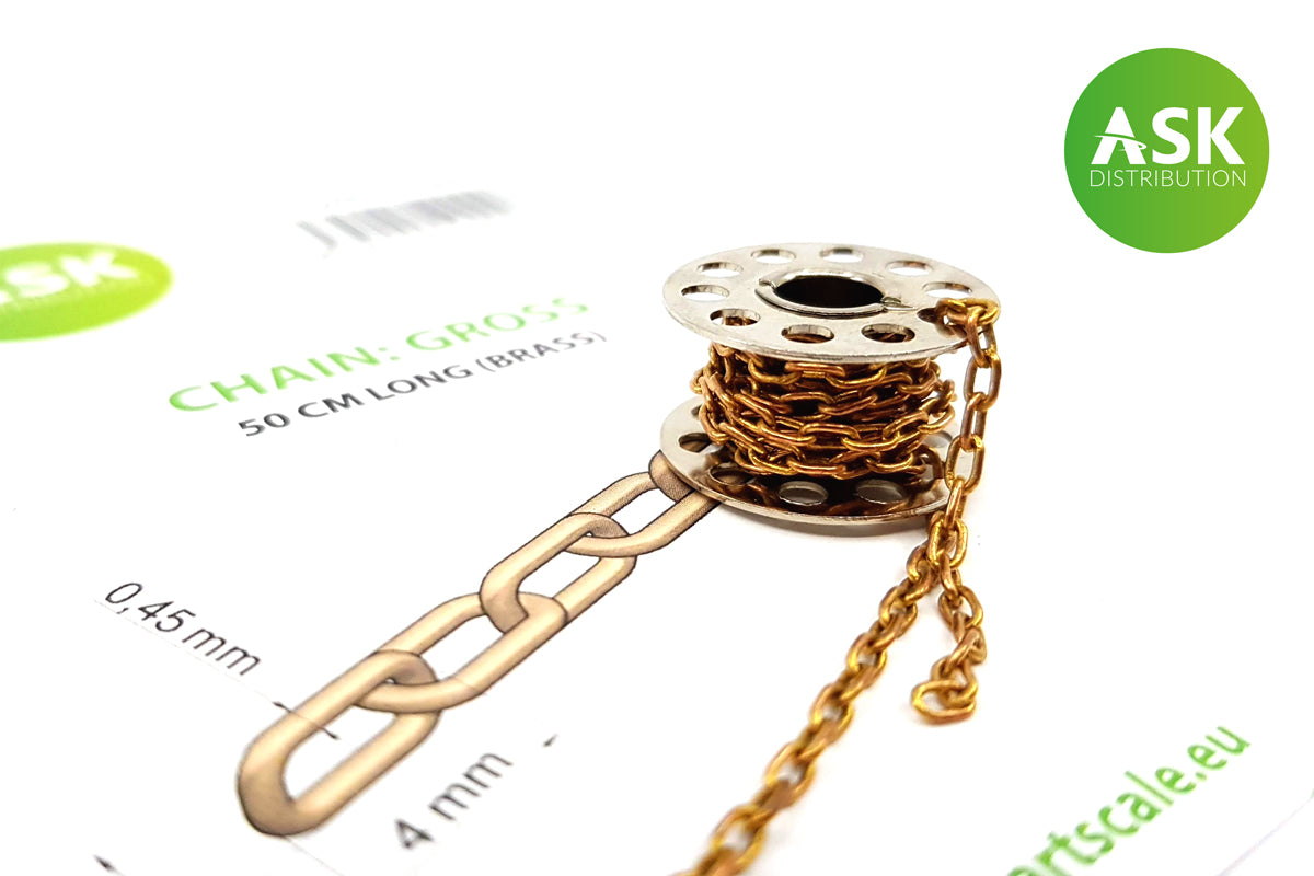 Chain: Large - 50 cm long (brass)
