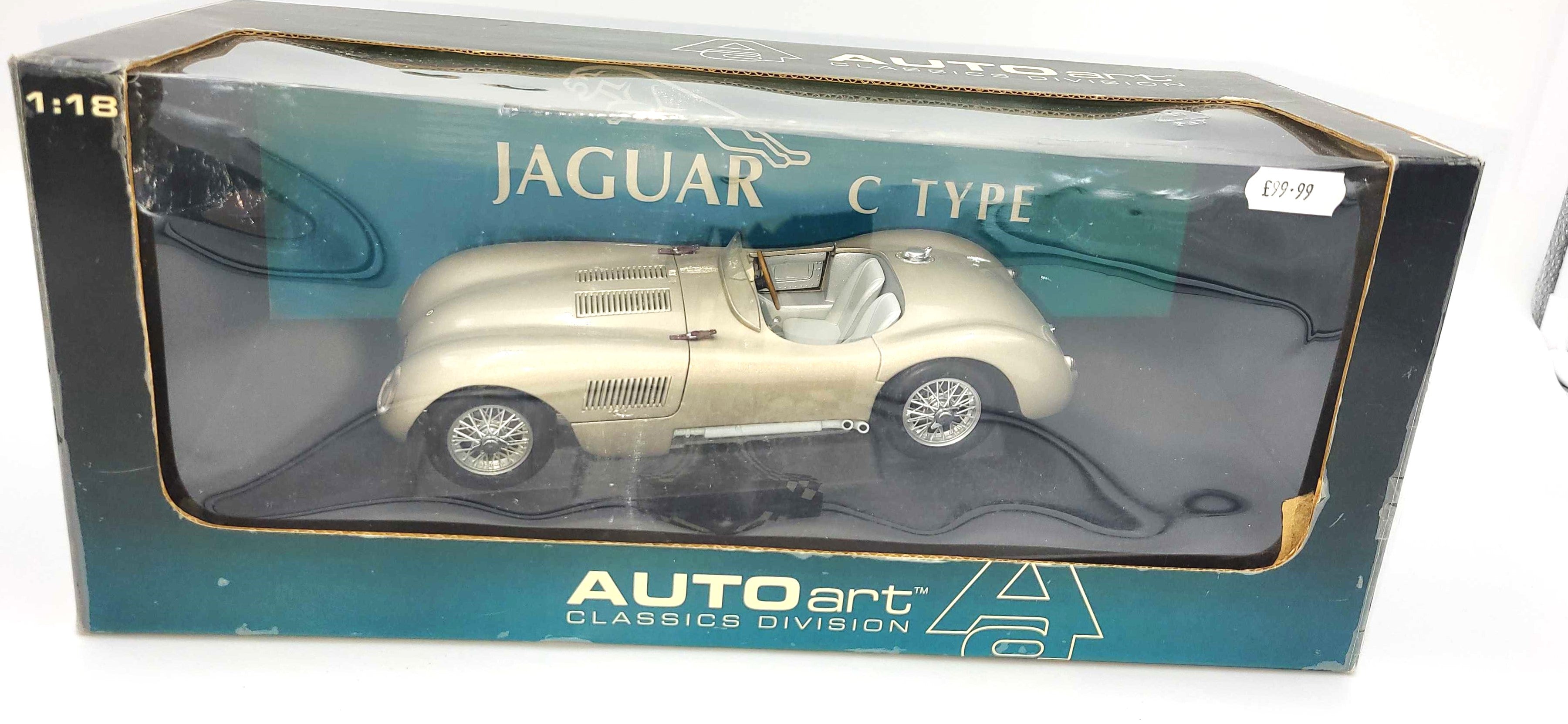 Auto Art 1/18 Jaguar C-Type 1951 Bronze 73502