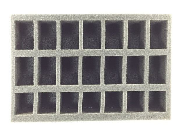 Battle Foam (Gen) 14 Large 7 Medium Troop Foam Tray (2") BF-BFS-21NT