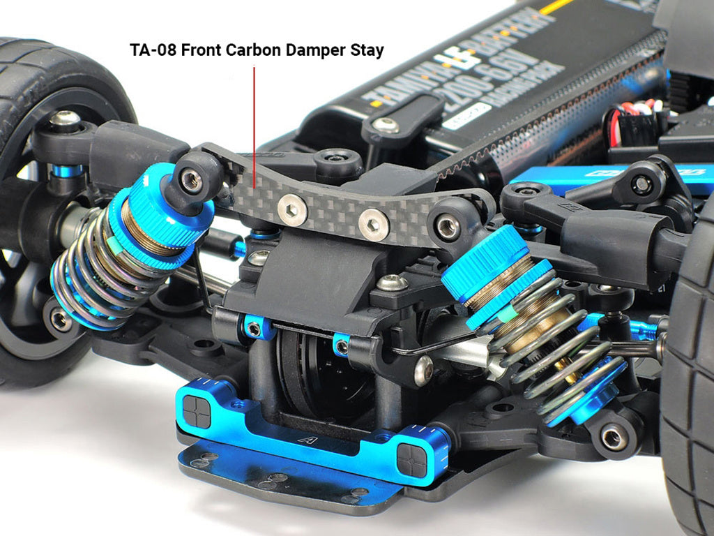 RC TA08 CARBON DAMPER STAYS