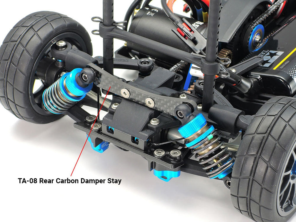 RC TA08 CARBON DAMPER STAYS