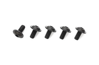 3X6Mm Steel Flanged Screws X 5