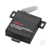 Hitec HS-125MG Slim Wing Analogue Cored Servo 24g 3.5kg/0.13s 4.8V - 6.0V 2212000 Main