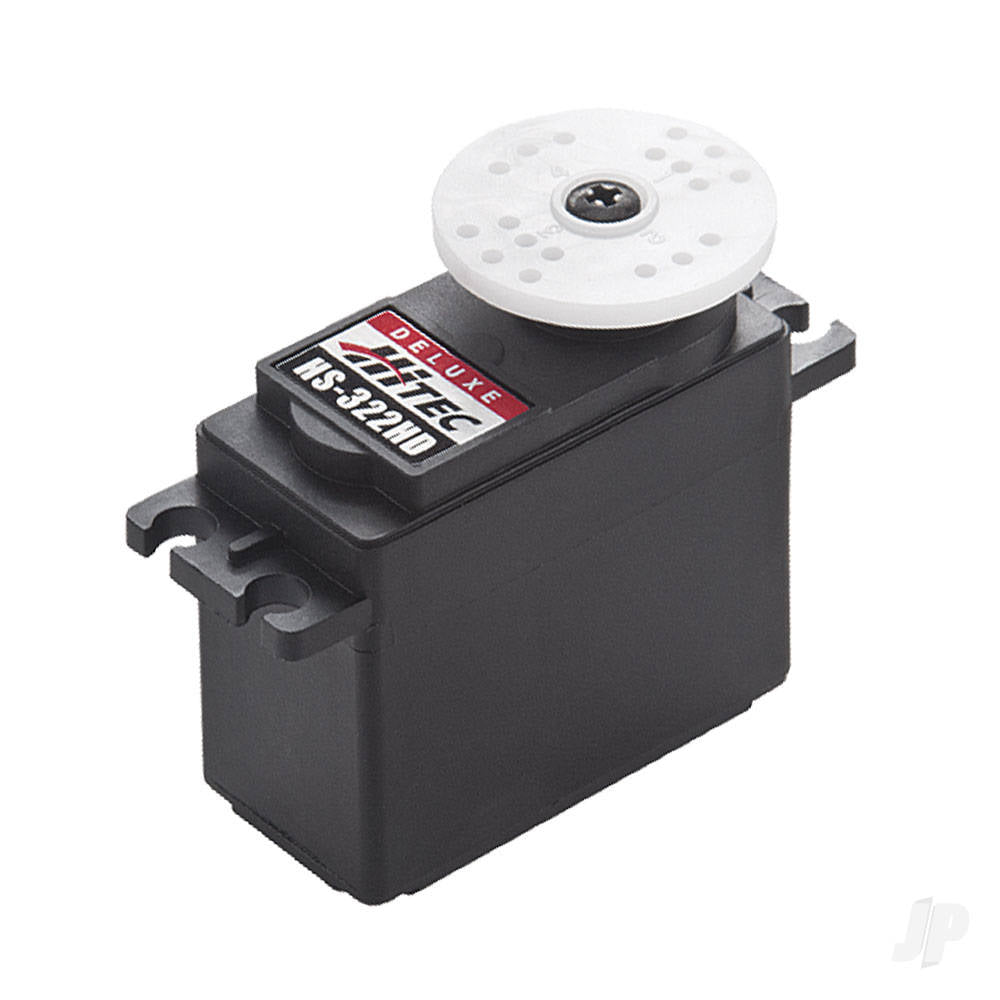 Hitec HS-322HD Standard Analogue Cored Servo 43g 3.7kg/0.15s 4.8V - 6.0V ( - 2213220 1