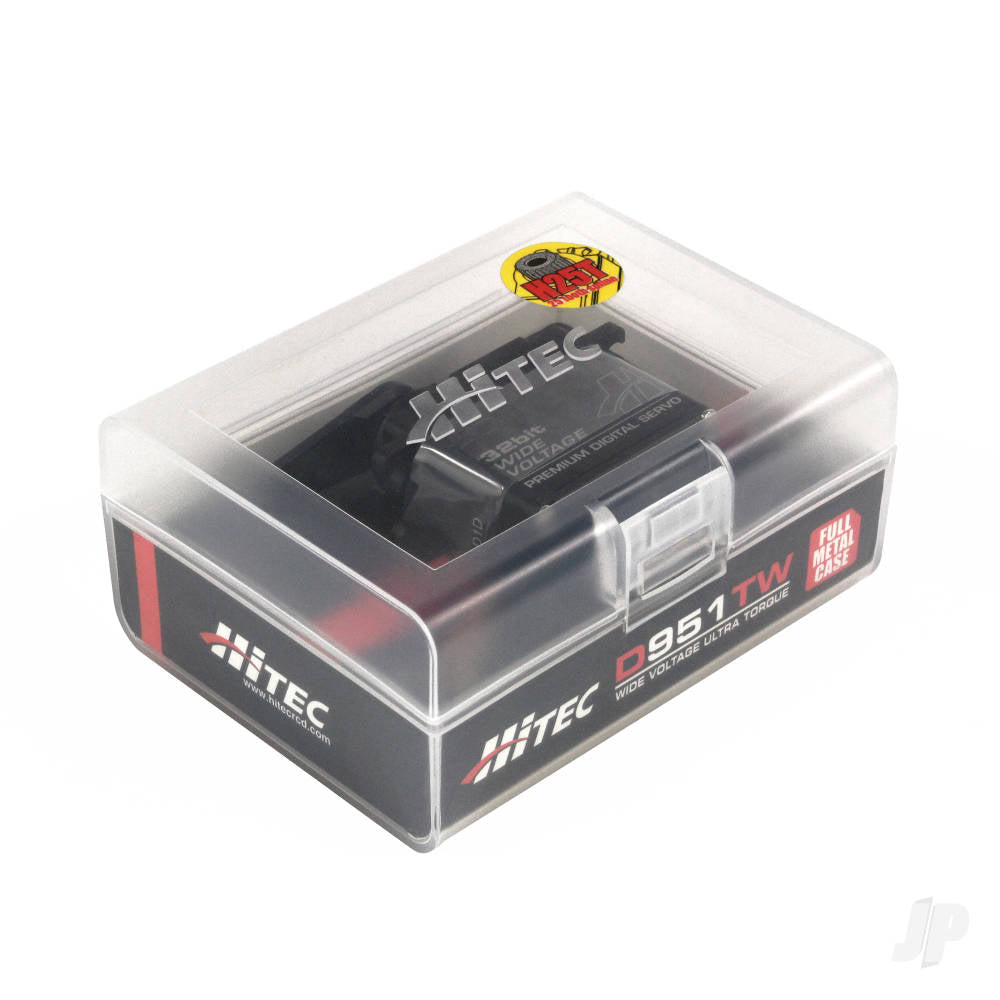 Hitec D951TW Standard Digital Coreless Servo 68g 35kg/0.14s 4.8V - 7.4V 2221017 3