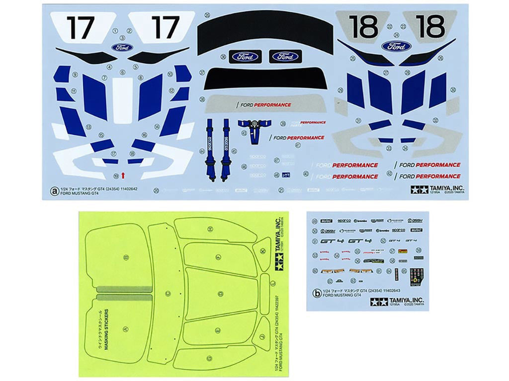 Tamiya Ford Mustang Gt4 24354