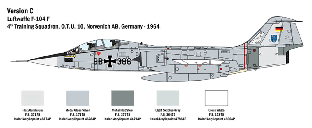 Italeri Tf-104G Ami 2509