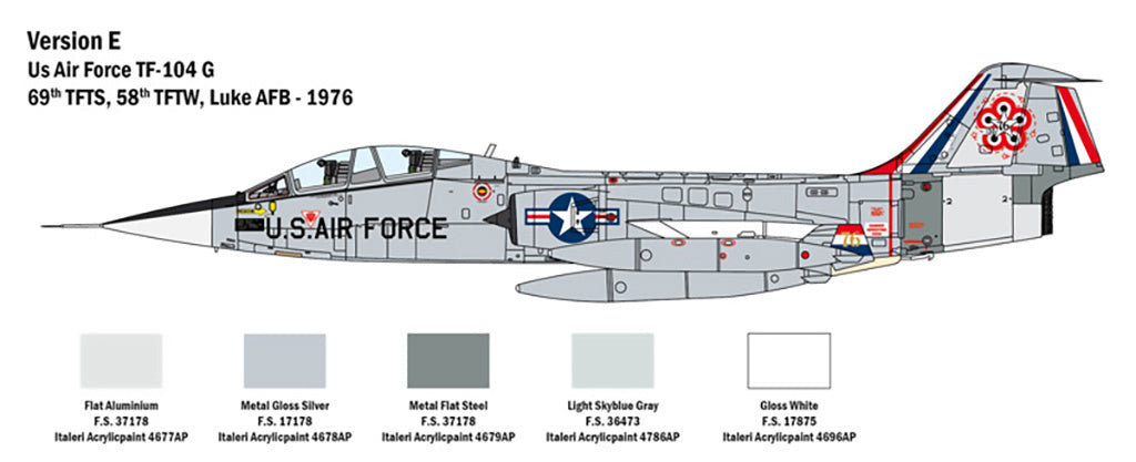 Italeri Tf-104G Ami 2509