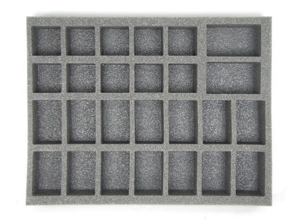 Battle Foam (Gen) Warhammer 40,000 Large Model Troop Foam Tray (2.5") BF-BFL-26GKTM25