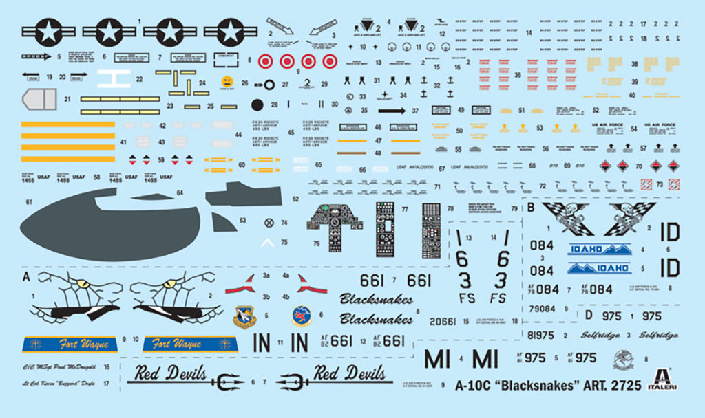 Italeri A-10C "Blacksnakes" 2725