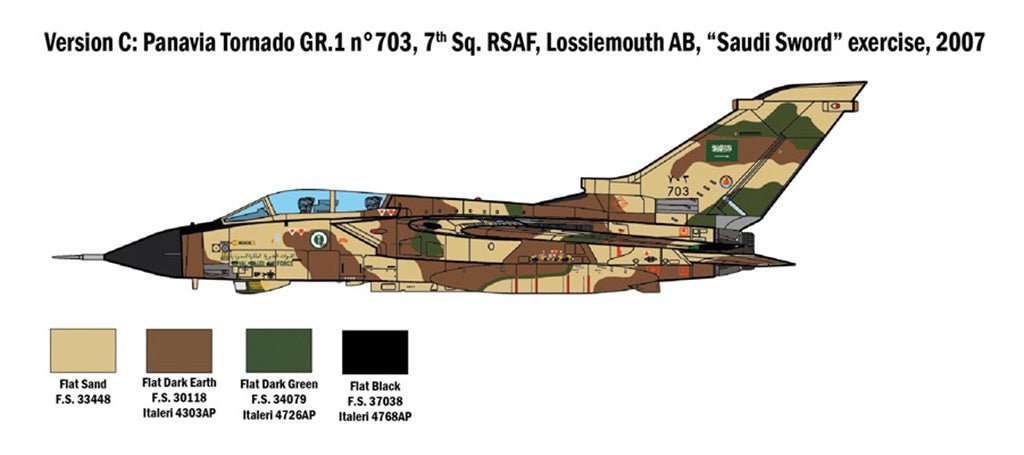 Italeri Tornado Ids Gulf War 2783