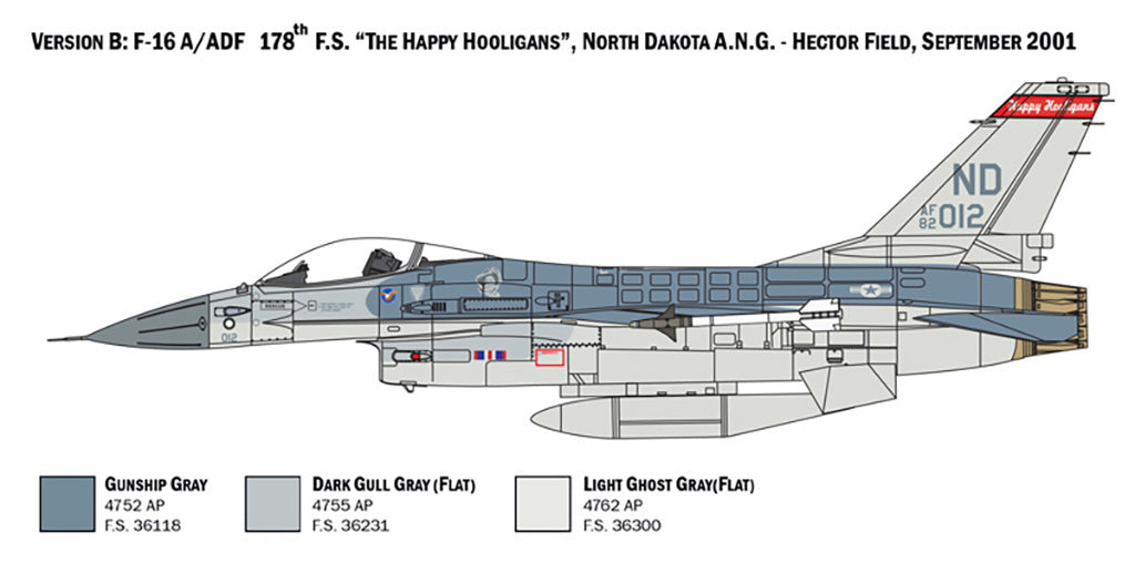Italeri F-16A Fighting Falcon 2786