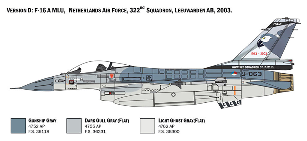 Italeri F-16A Fighting Falcon 2786
