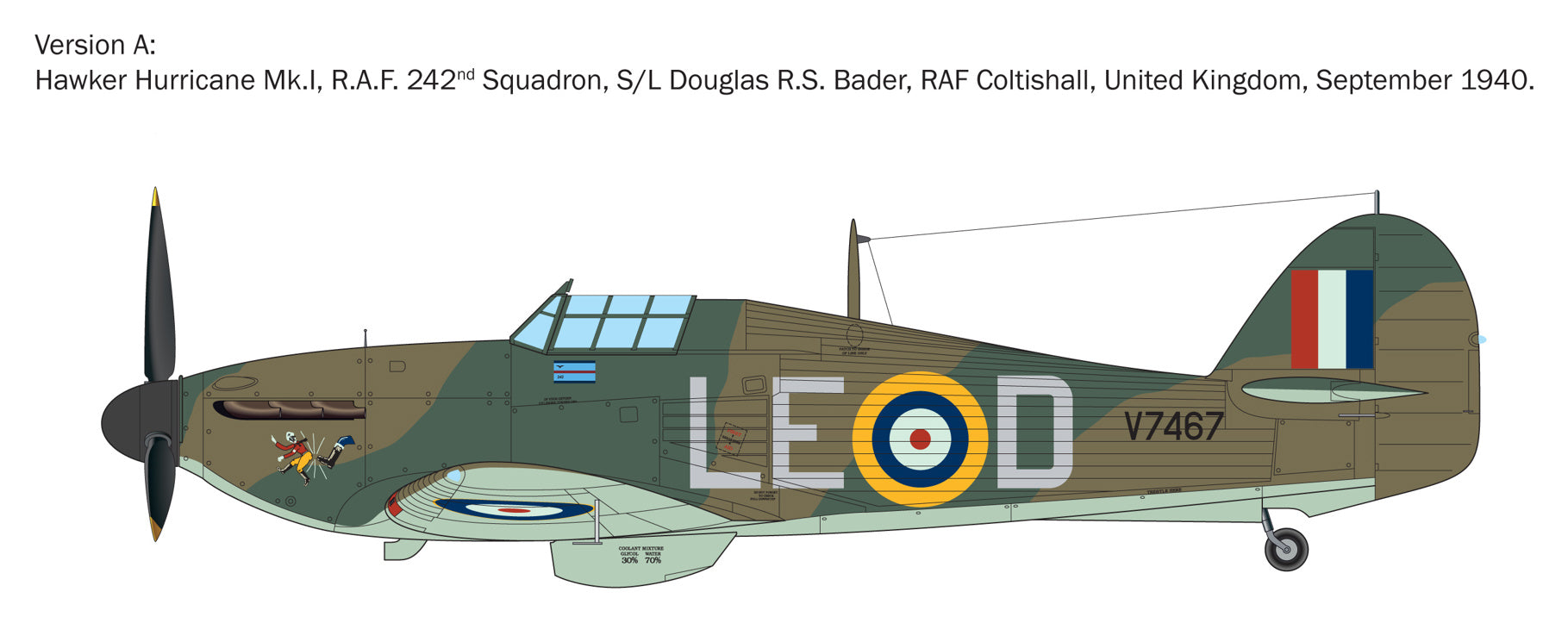 Italeri Hurricane Mk 1 Aces