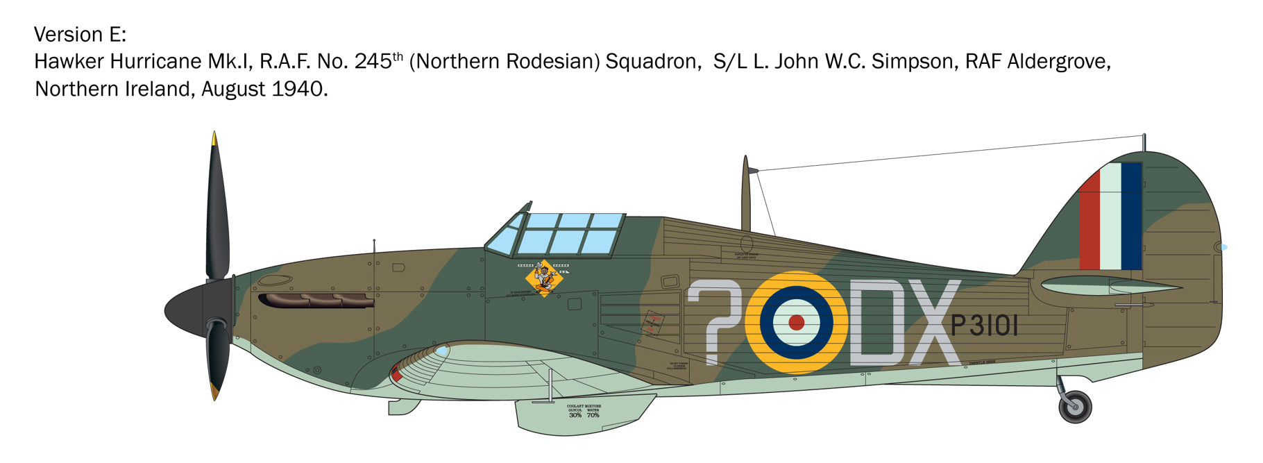 Italeri Hurricane Mk 1 Aces