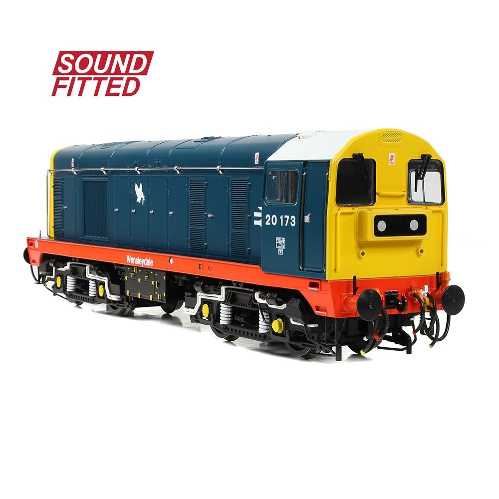 Branchline Class 20/0 Headcode Box 20173 'Wensleydale' BR Blue (Red Solebar) 35-358SF