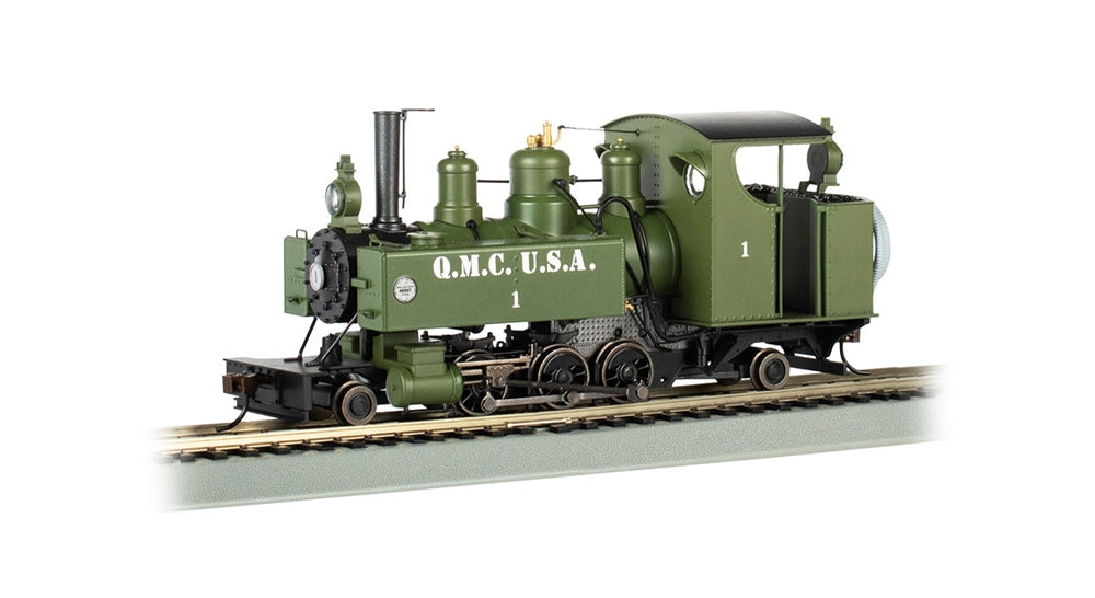 Bachmann USA 2-6-2T Baldwin Class 10 Trench Engine - Quartermaster Corps #1 29504