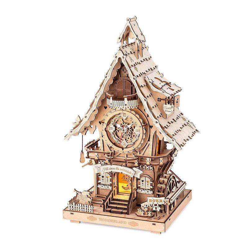 Rolife Cuckoo Clock (Wood Colour) LC901