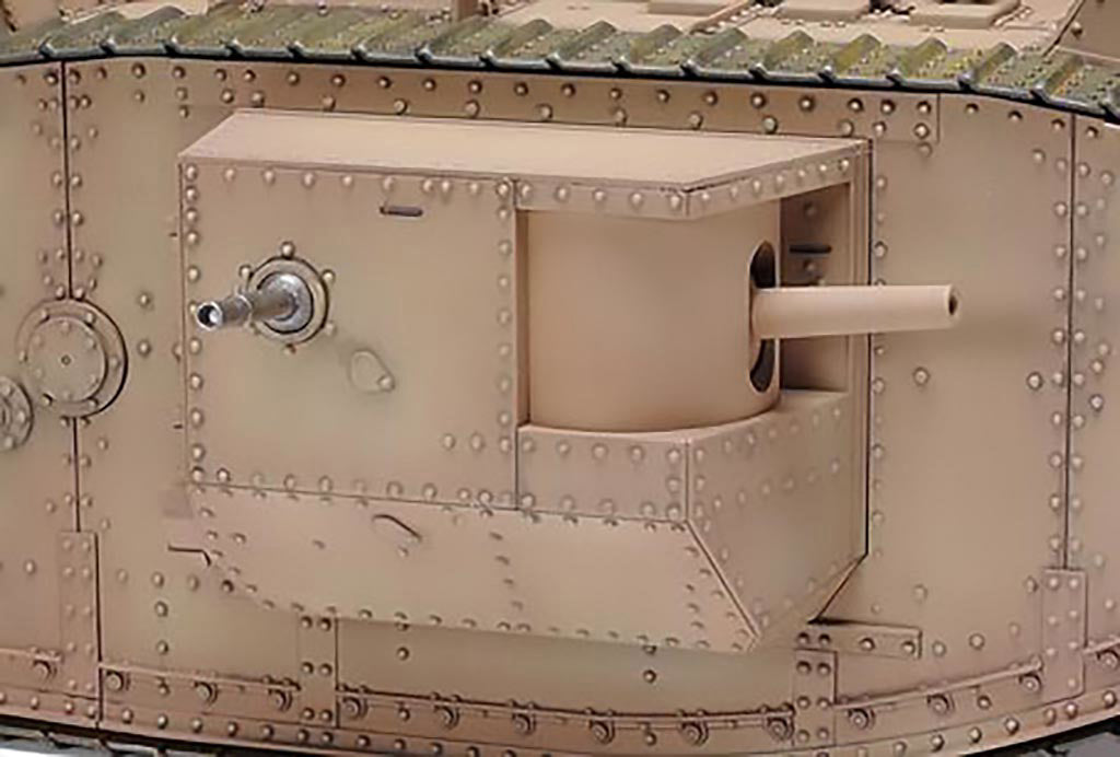 Tamiya Wwi British Tank Mk.Iv Male