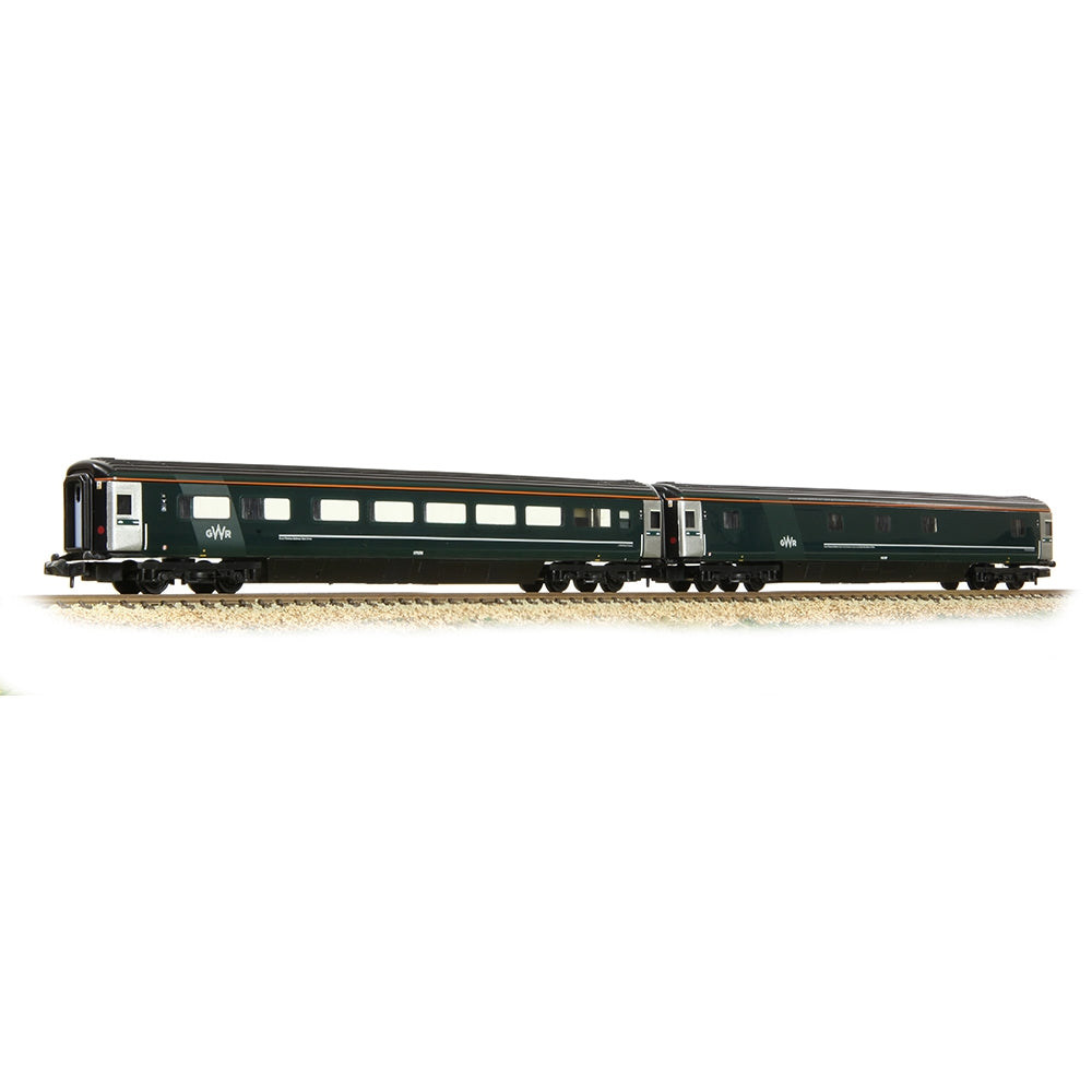 Graham Farish BR MK3 'Night Riviera' 2-Coach Pack GWR Green (Firstgroup) - Pack A 374-997