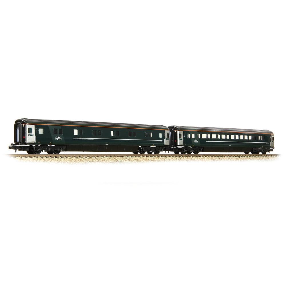 Graham Farish BR MK3 'Night Riviera' 2-Coach Pack GWR Green (Firstgroup) - Pack B 374-997A