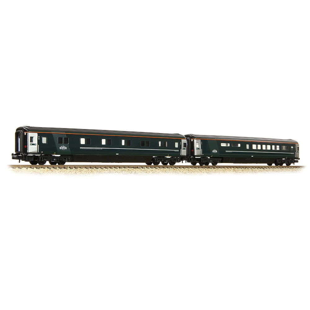 Graham Farish BR MK3 'Night Riviera' 2-Coach Pack GWR Green (Firstgroup) - Pack C 374-997B