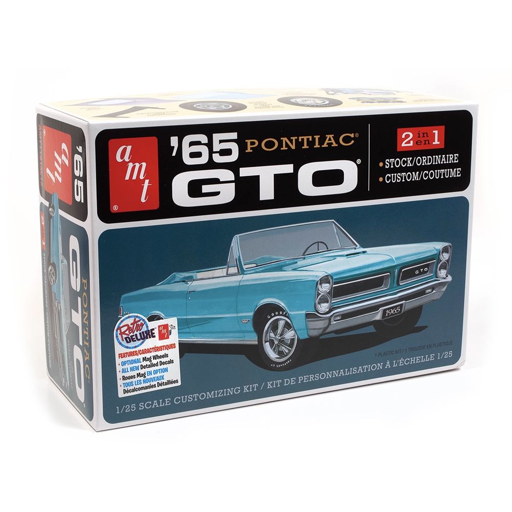 AMT 1965 Pontiac GTO 2-in-1 Car PKAMT1191M