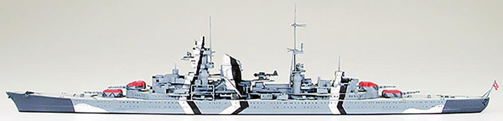 Tamiya Prinz Eugen Ger Heavy Cruiser