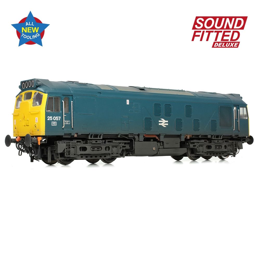 Branchline Class 25/1 25057 BR Blue [W] 32-340SFX Branchline