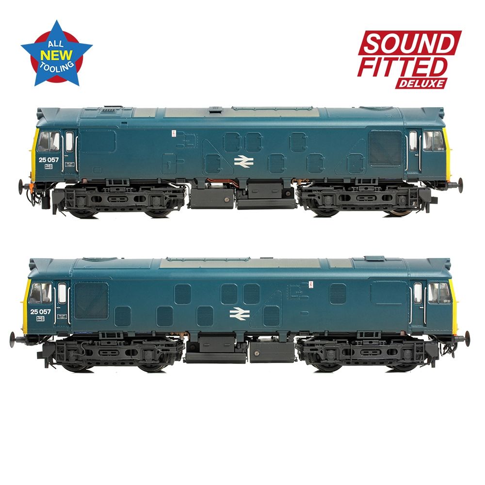 Branchline Class 25/1 25057 BR Blue [W] 32-340SFX Branchline