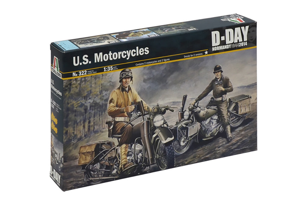 Italeri U.S. Motorcycles Ww2 322