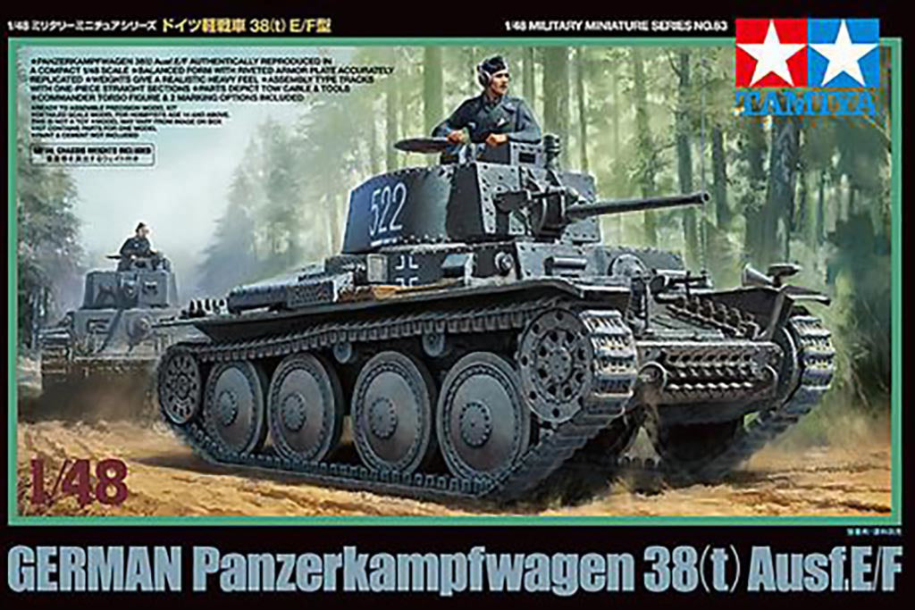 Tamiya German Panzer 38(T) Ausf.E/F 32583