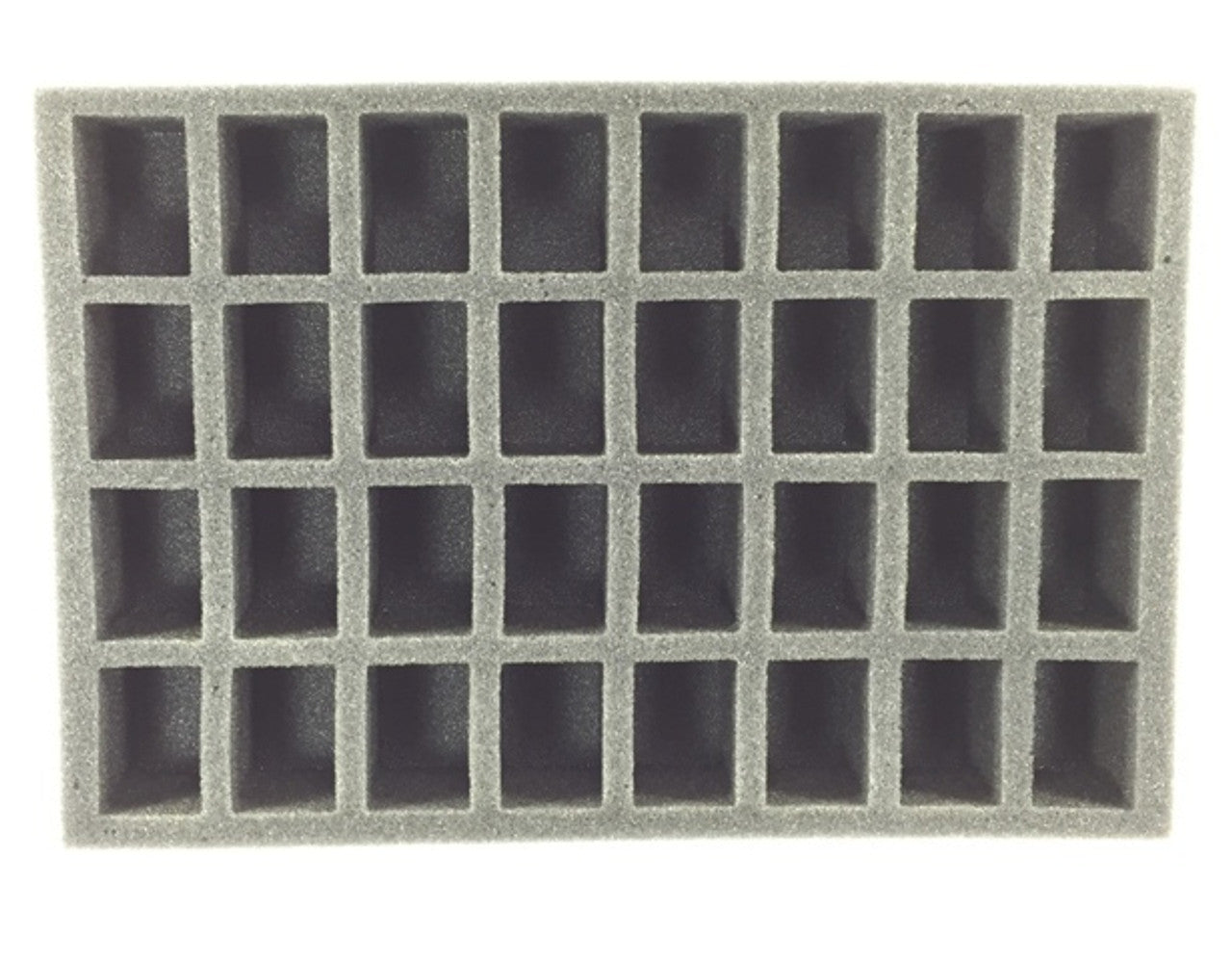 Battle Foam (Gen) 32 Troop Foam Tray (1") BF-BFS-32T1