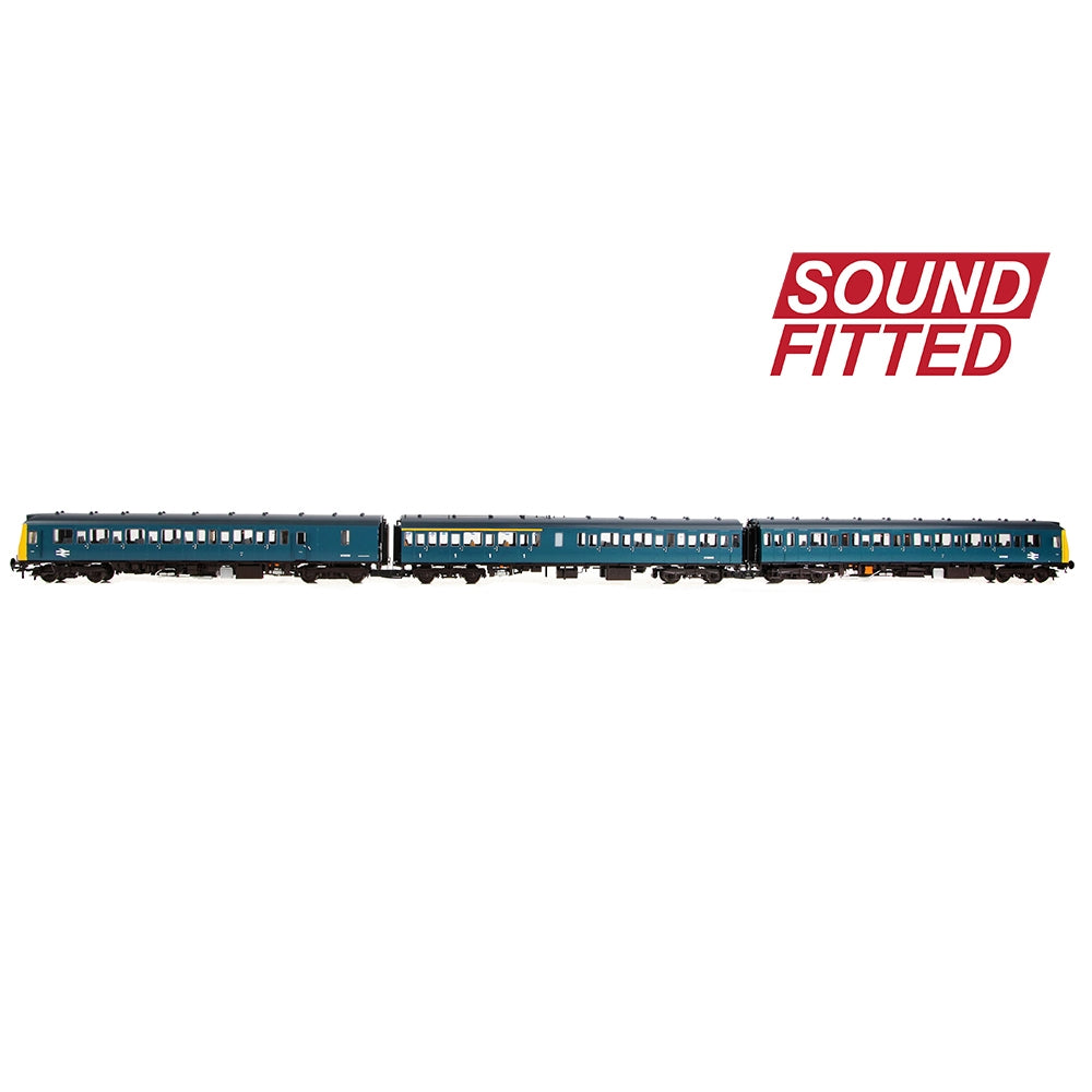 Branchline Class 117 3-Car DMU L412 BR Blue 35-504SF