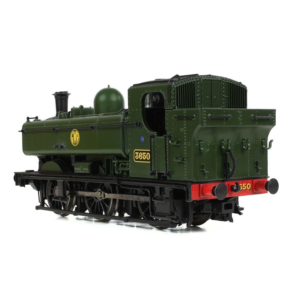 Bachmann GWR 8750 Pannier Tank 3650 GWR Green (Shirtbutton) Bachmann