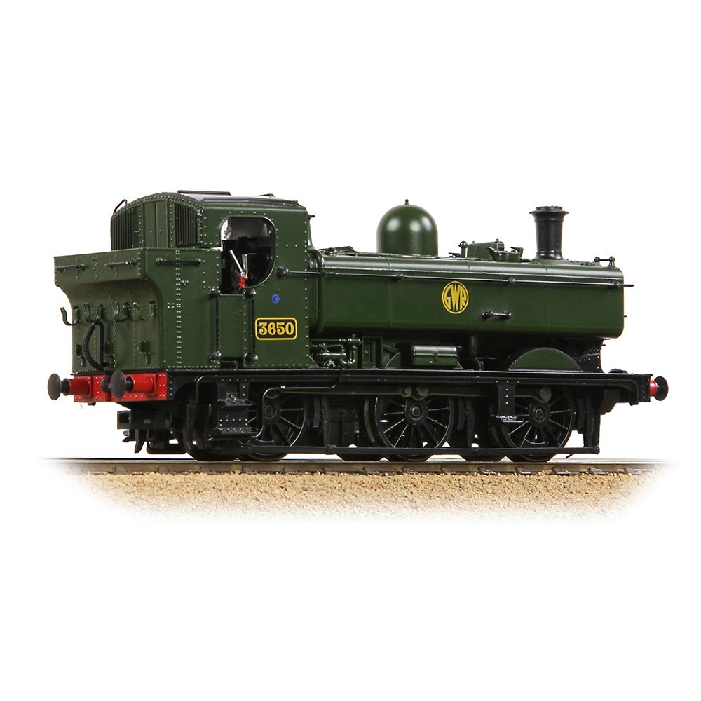 Bachmann GWR 8750 Pannier Tank 3650 GWR Green (Shirtbutton) Bachmann