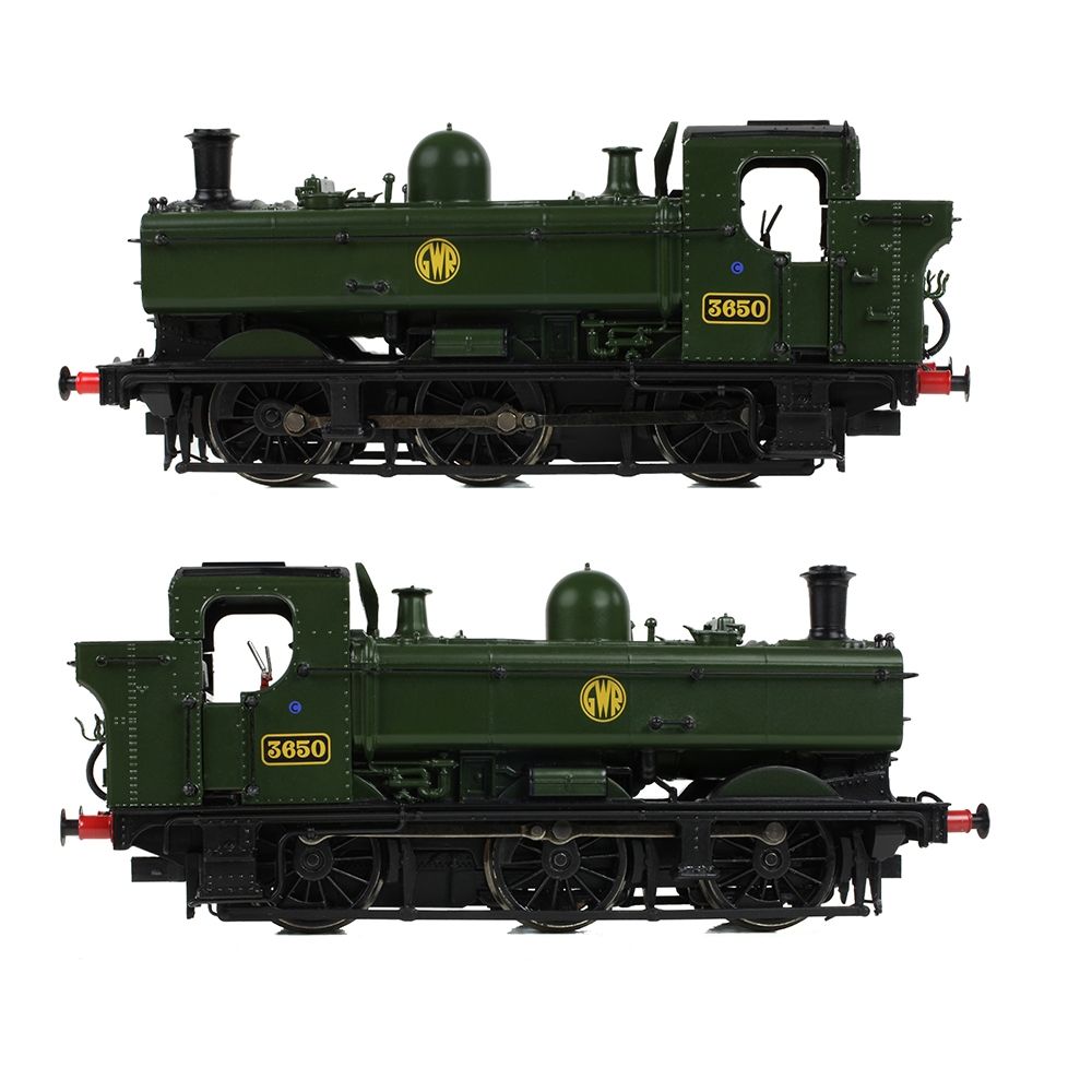 Bachmann GWR 8750 Pannier Tank 3650 GWR Green (Shirtbutton) Bachmann