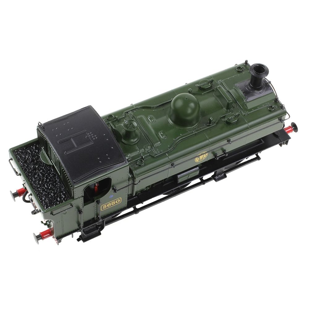 Bachmann GWR 8750 Pannier Tank 3650 GWR Green (Shirtbutton) Bachmann