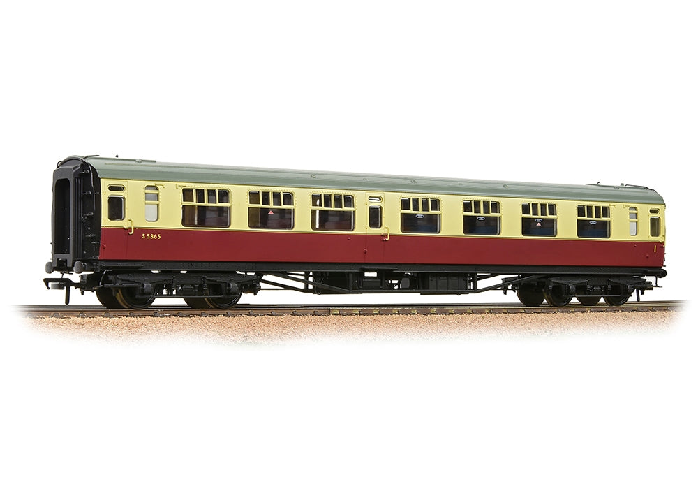 Branchline SR Bulleid Composite Corridor 15'' Vents BR Crimson & Cream 34-751