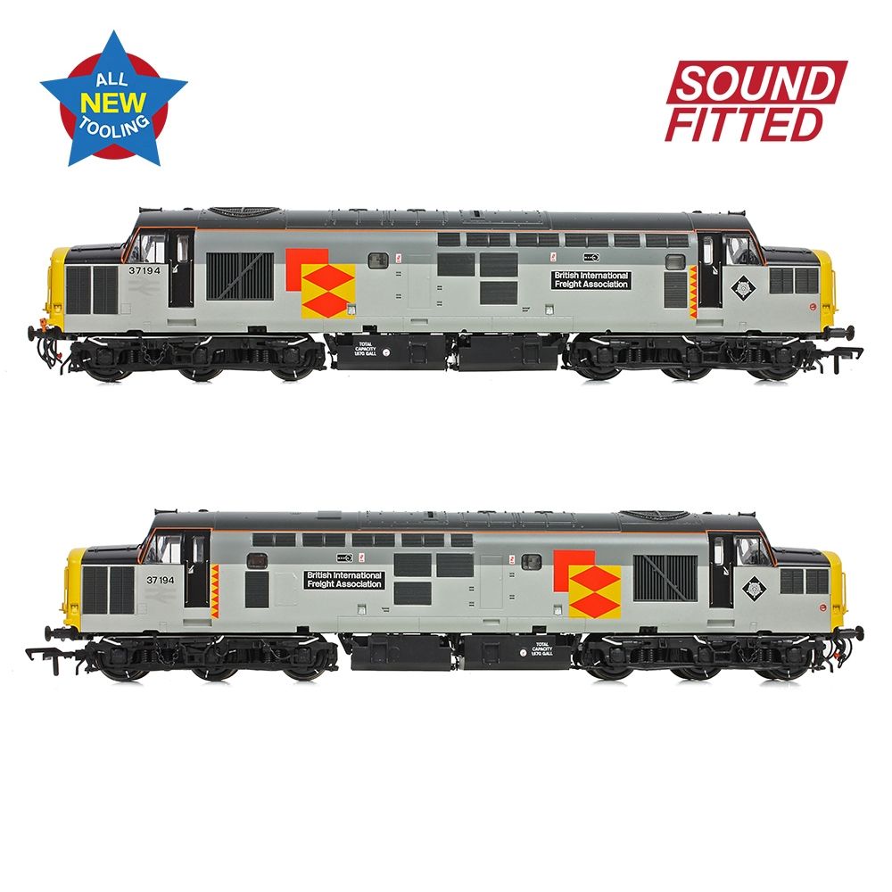 Branchline Class 37/0 Centre Headcode 37194 'British Int. Freight Assoc.' BR RF 35-307SFX