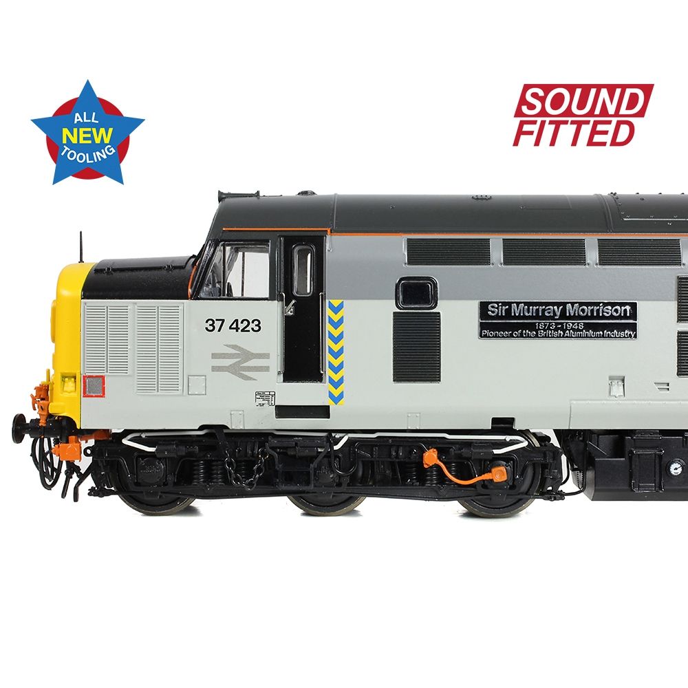 Class 37/4 Refurbished 37423 'Sir Murray Morrison' BR RF Metals Sector