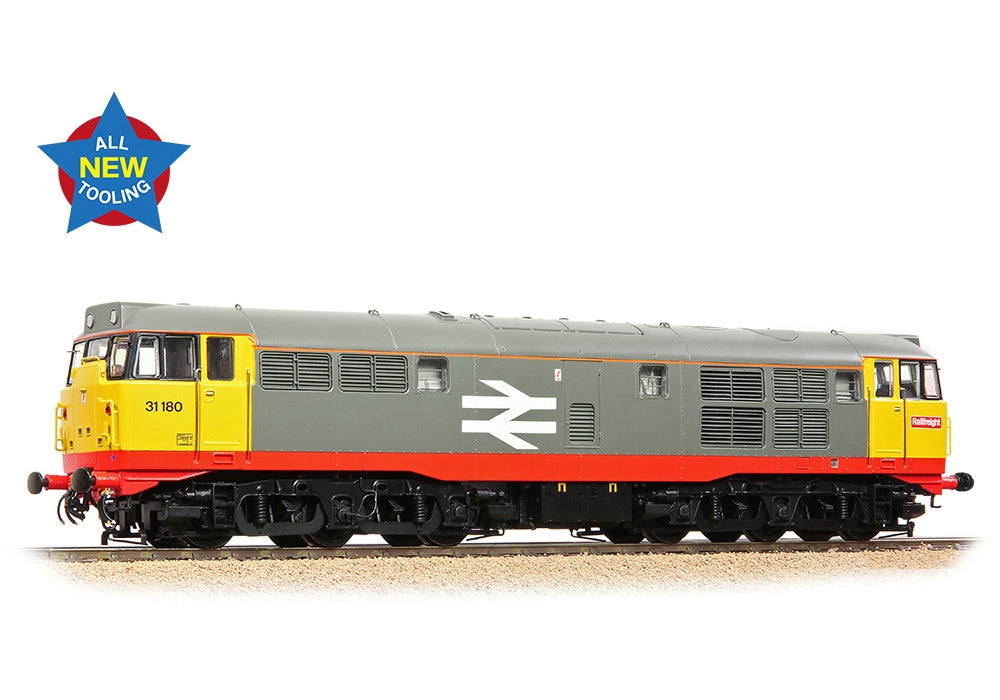 Branchline Class 31/1 Refurbished 31180 BR Railfreight (Red Stripe) 35-821